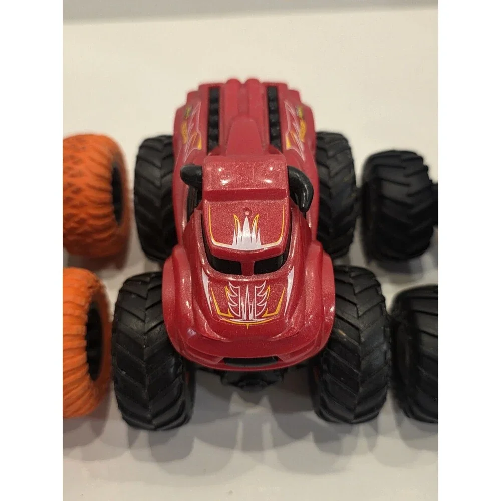 Monster Jam Trucks Big Wheels Lot of 3